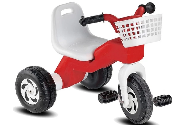 Babyhope 102 Hakan Kırmızı Üç Tekerlekli Çocuk Bisikleti