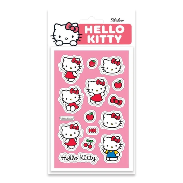 KESKIN STICKER ORTA BOY HELLO KITT PUFFY 221300-08