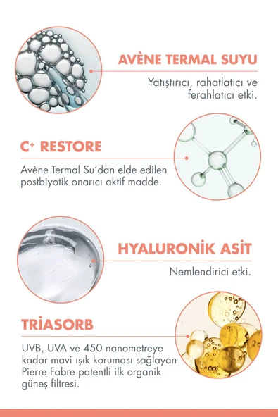 Avene Cicalfate+ Multi Protectice Skin Repair Cream SPF50+ Yüksek Korumalı Cilt Onarıcı Bakım Kremi 30 ml - 3