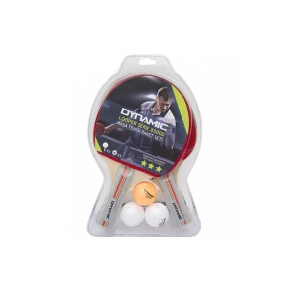 Dynamic Pinpon Raketi 2 Raket 3 Top Set