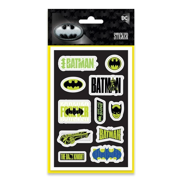 KESKIN STICKER ORTA BOY BATMAN PUFFY 221300-09 - 2