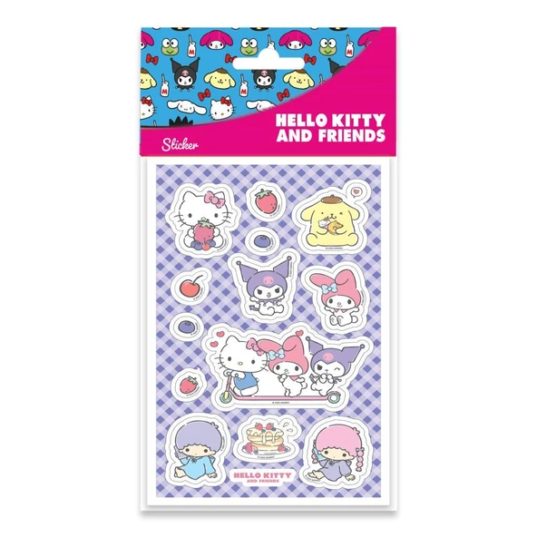 KESKIN STICKER ORTA BOY HELLO KITT PUFFY 221300-13 - 2