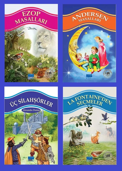 2.3. ve 4.Sınıflar İçin Hikaye Seti 6 (4 Kitap) ürün görseli 1