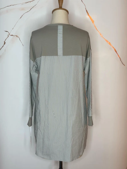 ŞERİT DANTEL DETAYLI SWEATSHIRT - 3