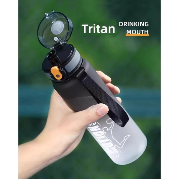 Shotay Motion Su Matarası Tritan Siyah 650Ml - 2