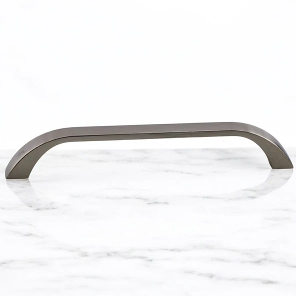 Metal Mobilya Mutfak Çekmece Dolap Dolabı Kapak Kulbu Kulpu Kulpları (96 mm - 9.6 cm) İnox - Resim 3