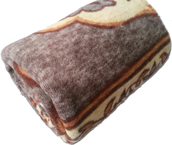 Algelsineve Haki Lüks Peluş Uşak Battaniyesi - 9