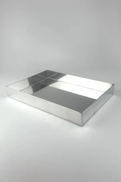 Ebru Teknesi Galvaniz 50,5x70,5x5,5 1,2mm Kalınlık - Resim 2