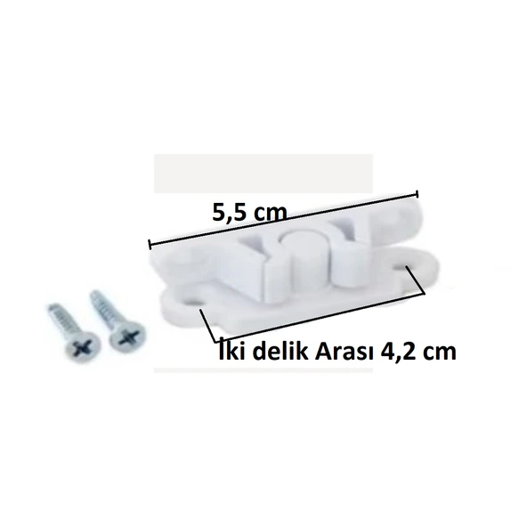 Sineklik Çıt Çıt Beyaz - 12 ADET - 2