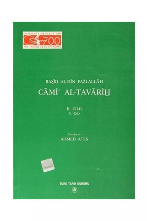 Cami Al-tavarih Iı.cild 5.cüz - Raşid Al-Din Fazlallah
