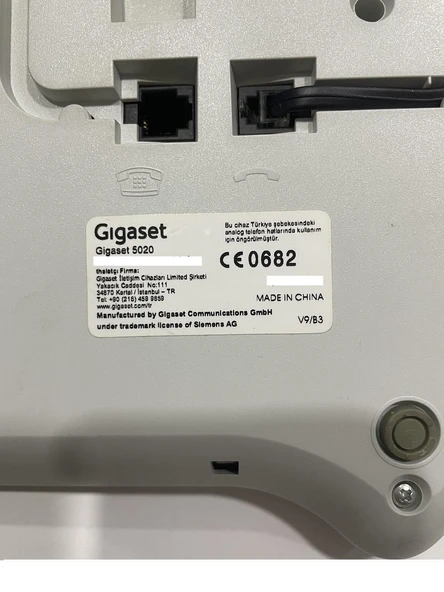 Siemens Gigaset 5020 Kablolu Telefon Kullanılmış Kutusuz - 4