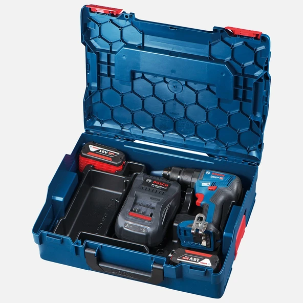 Bosch Professional Gsb 18v-50 Akülü Darbeli Vidalama 18W 5AH - 06019H5101 - 3
