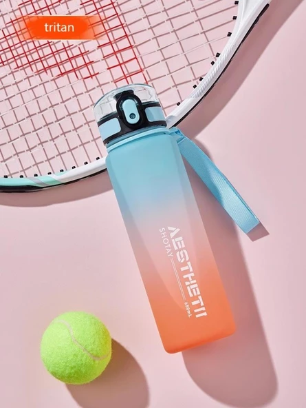 Shotay Motion Su Matarası Tritan Turuncu 650Ml - 2