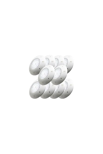 10 Adet 32 Watt Smd Led Beyaz Sıva Üstü Havuz Lambası Tenda 32w 12 Volt Tenda