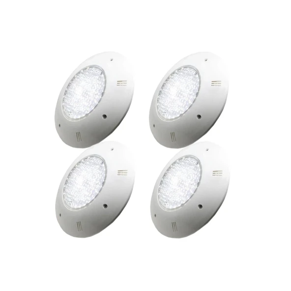 4 Adet 30 Watt Led Beyaz Sıva Üstü Havuz Lambası Tenda 12 Volt Tenda - 1