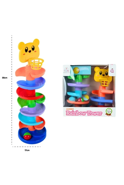 Babycim Jumbo Gökkuşağı Kule - 2