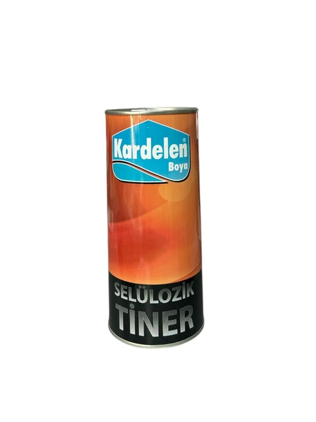 KARDELEN BOYA Renksiz Boya İnceltici ve Çözücü Selülozik Tiner 0,815 gr