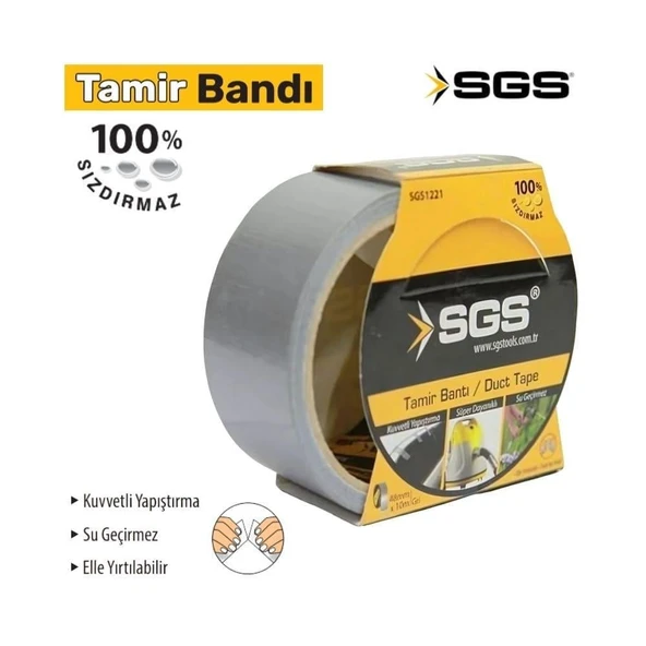 SGS TAMİR BANDI GRİ 48MM X 10MT - 2