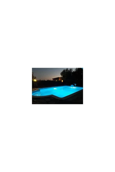 10 Adet 32 Watt 12 Volt Smd Led Beyaz Sıva Üstü Havuz Lambası 32w Tenda - 5