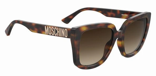 Moschino MOS146/S-05L‐HAVANA Kadın Güneş Gözlüğü - Resim 3