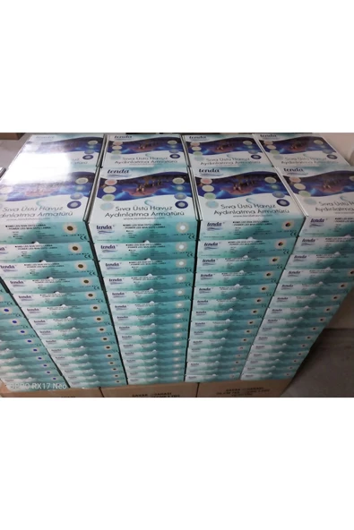 30 Watt 12 Volt Mavi Led Sıva Üstü Havuz Lambası 30w 12v - Resim 9