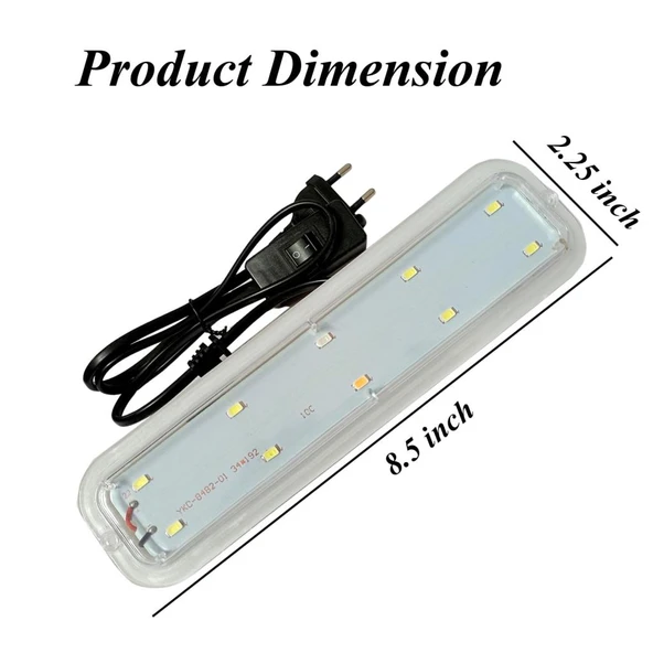 Rs-380a Yedek Led Lamba 21x5 cm 8 beyaz, 1 mavi, 1 kırmızı led