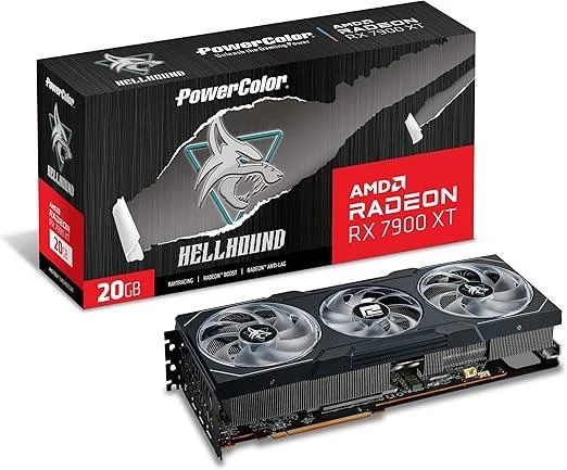 PowerColor RX 7900 XTX Hellhound 24G-L/OC 384 Bit GDDR6 24 GB Ekran Kartı