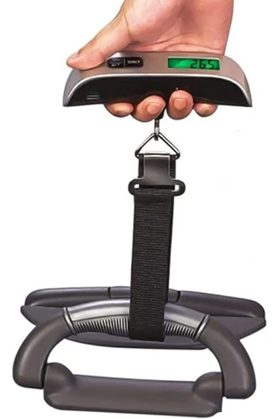50 kg Dijital Askılı El tartısı Çanta Bavul El Bagaj Seyahat Çantası KurbanTartısı - 2