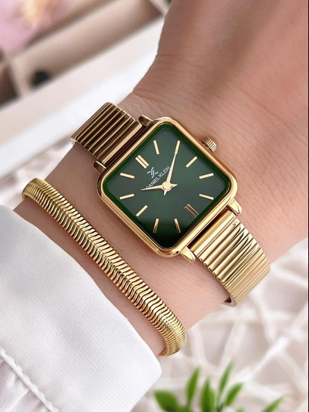 Daniel Klein Çelik Kordon 3 Atm Suya Dayanıklı Özel Tasarım Kadın Kol Saat+Bileklik VS.BLKT.0219 ürün görseli