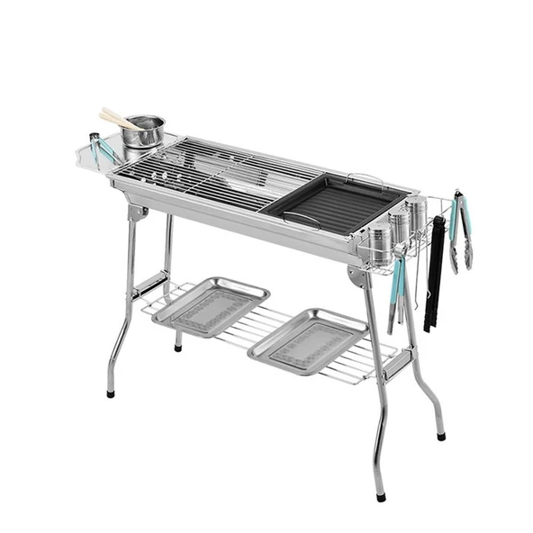 Madfox Grillmate Portatif Katlanır BBQ Mangal - 8