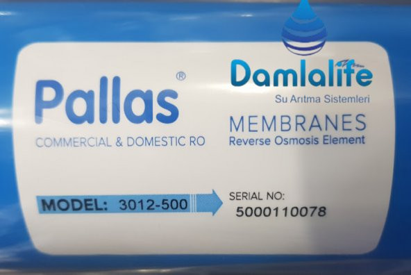 Pallas 500 Gpd 3012 Kılıf Uyumlu Direkt Akış Membranı - 2