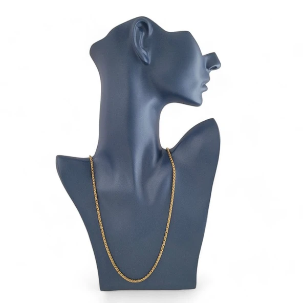 Fox Tail Gold Çelik Zincir 60 cm