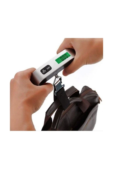 50 kg Dijital Askılı El tartısı Çanta Bavul El Bagaj Seyahat Çantası KurbanTartısı - 3