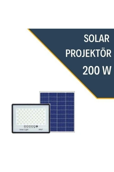 200w Solar Projektör