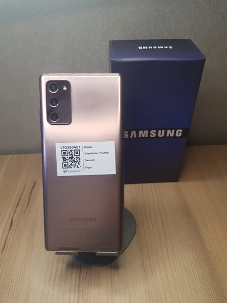 TEŞHİR SAMSUNG NOTE 20 256GB BAKIR KUTULU FATURALI GARANTİLİDİR