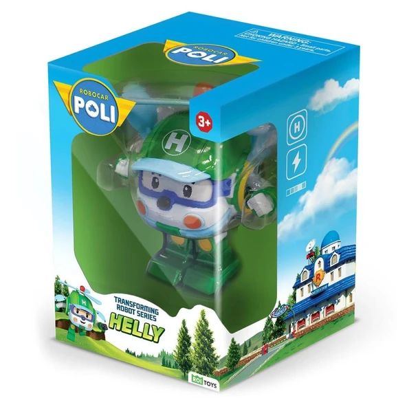Nessiworld POLI MRT-0653 Robocar Transforming Robot Helly Figür -Necotoys - 2