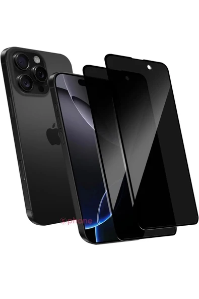 Logis İphone 16 Plus ile Uyumlu Hayalet Ekran Koruyucu Cam - 3