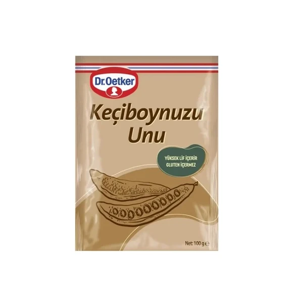 Dr. Oetker Keçiboynuzu Unu 100 Gr
