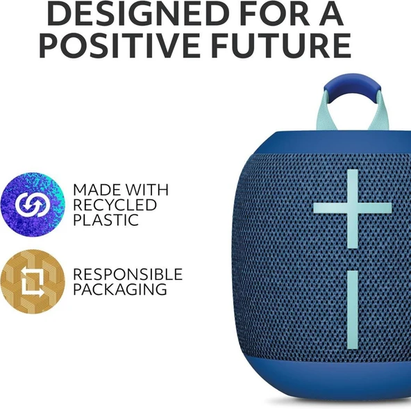 Logitech Ultimate Ears Wonderboom 4 Bluetooth Hoparlör Mavi - 4