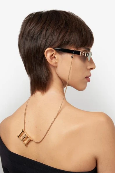 DSquared2 D2 0168/S/SE-000‐ALTIN Kadın Güneş Gözlüğü - Resim 6