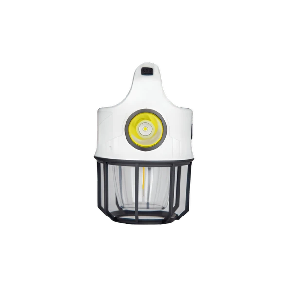 Orpemo Powerdex PD 3535 Solar Şarjlı Kamp Lambası Çift Işıklı, Taşınabilir, Güneş Enerjili LED Fener - Resim 2