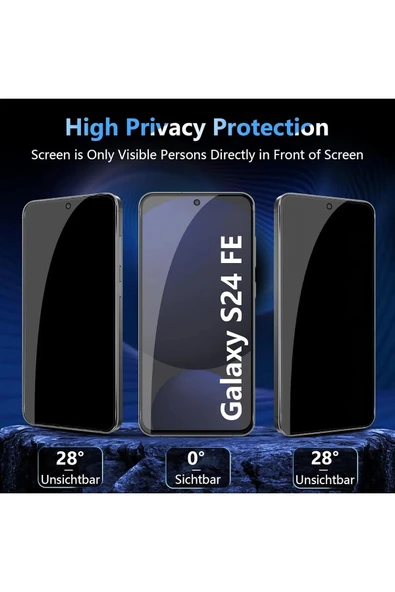 Logis Samsung Galaxy S24 FE ile Uyumlu Hayalet Ekran Koruyucu - 7
