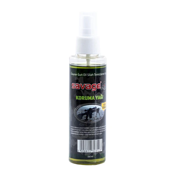 Koruyucu - Savage - Sprey Silah Yağı - 150 ml