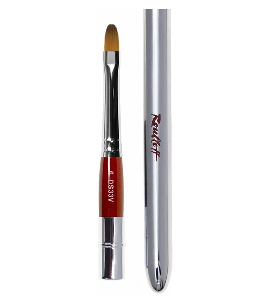 Roubloff DS33V Kapaklı Sentetik Jel Fırça 10mm No:6 ürün görseli