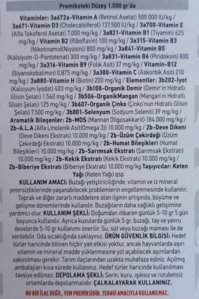 Hs Tarım Vetasupra Calf Aid Force Plus 500gr Buzağı Sağlığı - 5
