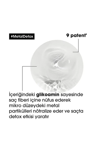 L'oréal Professionnel Işlem Görmüş Ve Yıpranmış Saçlar Için Metal Karşıtı Arındırıcı Şampuan 500ml - Resim 2