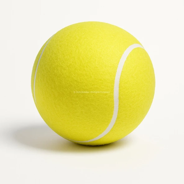Busstier 14 cm Dev Köpek Tenis Topu - Dayanıklı, Diş Dostu, Açık Alan Oyuncağı