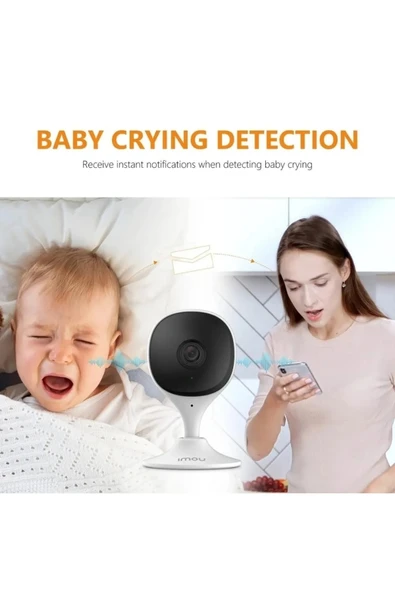 Bebek Izleme Kamera+32 Gb Hafıza Kart Ile Birlikte (uzaktan Canlı Izlenir Ses Ve Görüntü Kayıt Eder) - 2