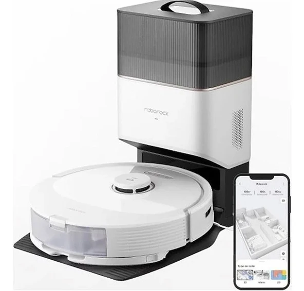 Q8 Max Plus Çöp Istasyonlu 5500PA Emiş Güçü Akıllı Robot Süpürge