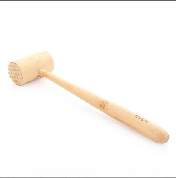 Schafer Granit Grill Tava 28 CM ve Bambu Et Döveceği - Resim 3